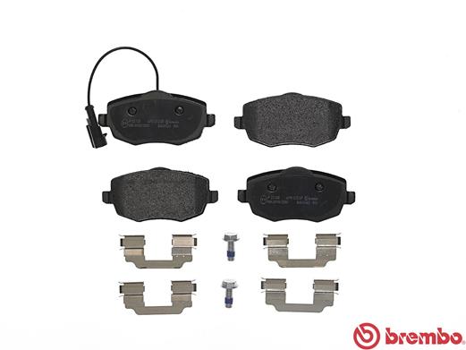 A.B.S. P 23 128 BREMBO Bremsbelagsatz, Scheibenbremse